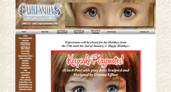 Desktop Screenshot of expressionsdolls.com